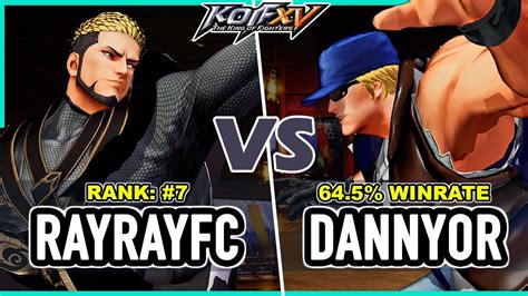 KOF XV RayRayFc Ryo Goenitz Kim Vs Dannyor Yashiro Clark Iori