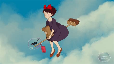 Kikis Delivery Service Flying