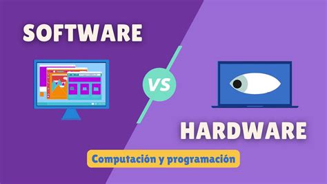 Qué Es Software Y Qué Es Hardware Computación Y Programación Youtube