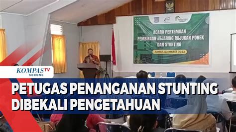 Rsud Sele Be Solu Sorong Bekali Petugas Penanganan Stunting Youtube