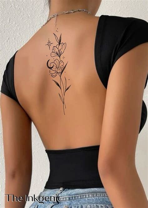 The Best Tattoos On The Back For Delicate Women The Best Of