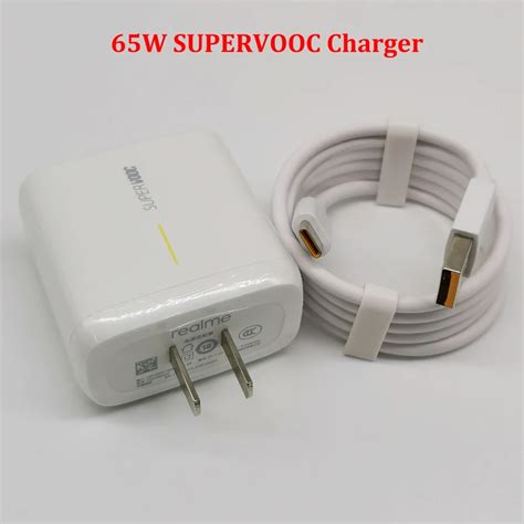 Adaptador De Corriente De Carga R Pida Supervooc Para Cargador De