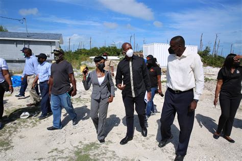 Works Minister Tours Capital Works Projects In East Grand Bahama Zns Bahamas