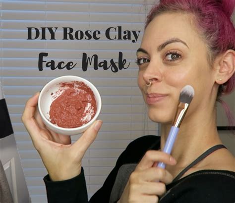 Diy Rose Clay Face Mask For Glowing Skin Vegan Beauty Review Vegan