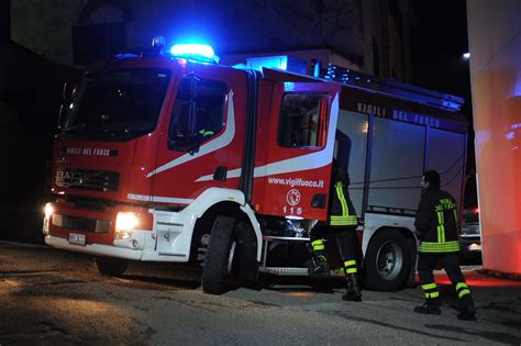 Incendio Condominio Evacuato