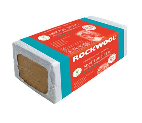Роквул (Rockwool) Акустик Баттс 50 мм купить в Москве, в интернет ...