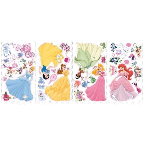 37 Stickers Repositionnables Princesses Cdiscount Jeux Jouets