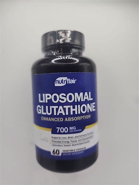 Nutriflair Setria Liposomal Glutathione Mg Pure Reduced L