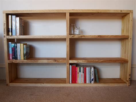 Reclaimed Scaffolding Board Bookcase