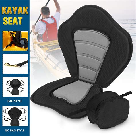 Comfortable Kayak Boat Seat Backrest Cushion Adjustable Padded Eva Pre