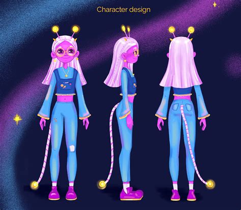 Character design for the Artcosmosschool on Behance