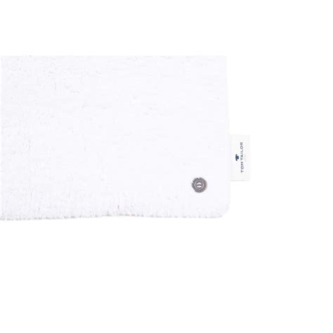 Tapis De Bain En Coton Tuft La Main Blanc X Cm Cotton Design