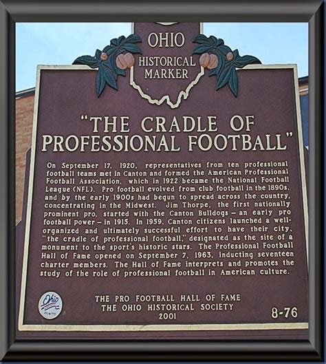 Pro #Football Hall of Fame in Canton, #Ohio http://www.myqualitytime ...