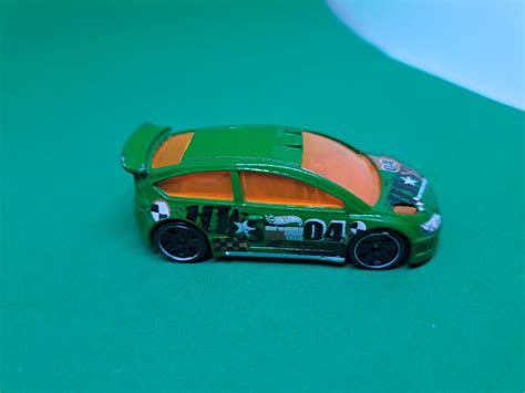 Hot Wheels Citroen C4 Rally Green Loose Ebay