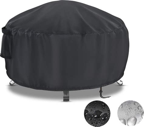 Amazon YFUG GO Fire Pit Cover Round Onlyme Firepit Covers Round