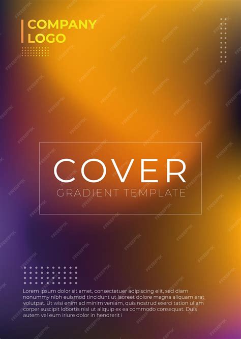 Premium Vector Cover Design Template Water Color Background For Brochure Annual Report