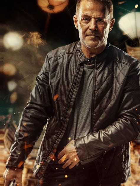 Louis Mandylor Hellhound 2024 Black Leather Jacket Texas Jackets