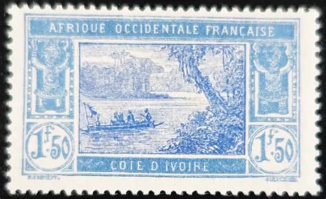 TIMBRE DES COLONIES FRANÇAISES COTE D IVOIRE N82 NEUF MH EUR 3 00