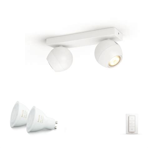 Philips Hue Buckram P Faretto Luci Bianco Con Dimmer A