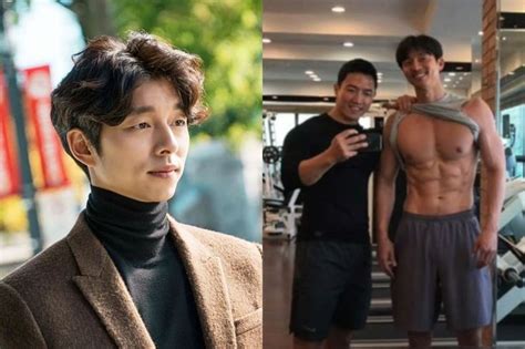 Goblin Star Gong Yoo S Abs On Display Trainer Shares His Workout