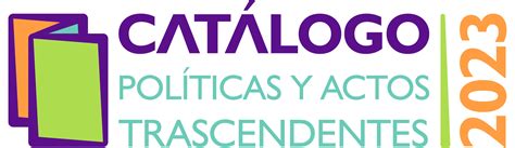 Cat Logo Definitivo De Pol Ticas P Blicas Y Actos Gubernamentales