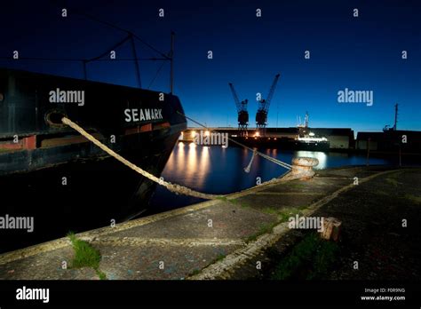 Swansea Docks South Wales Uk Stock Photo Alamy