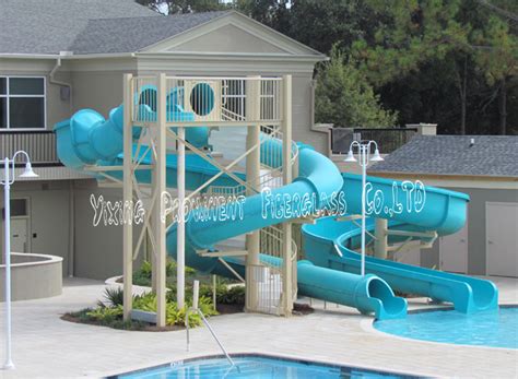 Private Swimming Pool Fiberglass Water Slide for Home - Water Slide for ...