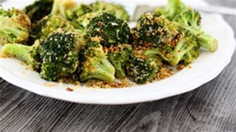 Parmesan Crusted Balsamic Roasted Broccoli Recipe Tablespoon