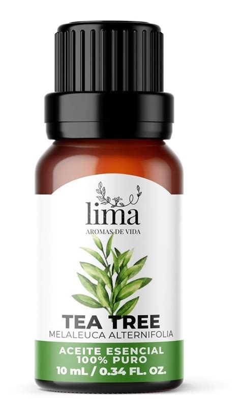 Aceite Esencial De Árbol Del Té 100 Puro 10 Ml LIMA AROMATERAPIA