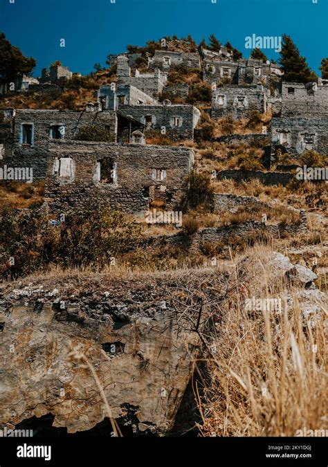 Kayak Y Stone Village Ghost Village Abandoned Greek Village In