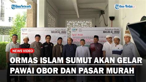 Sambut Ramadan Ormas Islam Sumut Akan Gelar Pawai Obor Dan Desak Pemko