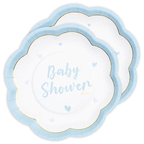 Basicset In Hellblau Zur Baby Shower Teilig