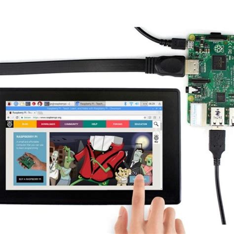 Jual Project Raspberry Pi Dengan Hmi Touchscreen I2c 7 Inch Beserta Source Kota Surabaya Smb