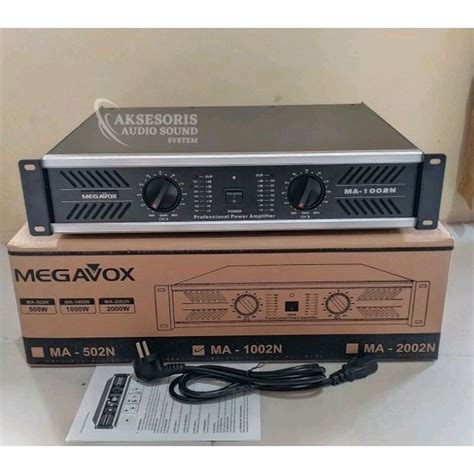 Jual Power Megavox Ma N X Watt Kualitas Bagus Original Produk