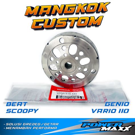 Jual MANGKOK KAMPAS GANDA Beat Scoopy Vario 110 Spacy Genio Karburator