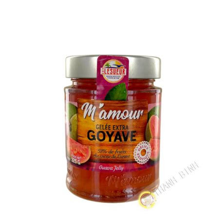 Gelee Extra Goyave M AMOUR 325g Guadeloupe