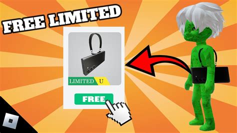 Roblox Bedava Limited Anta Roblox Free Item Roblox Robloxfreeitems