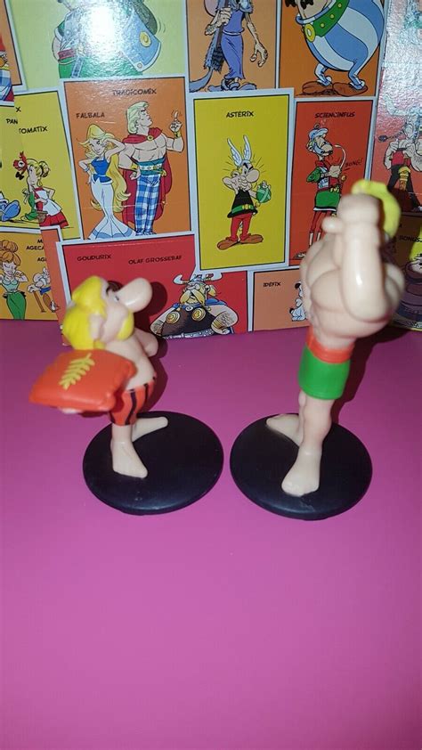 N22 2 Figurines Astérix MCDONALDS McDO 2019 Claudius Cornedurus