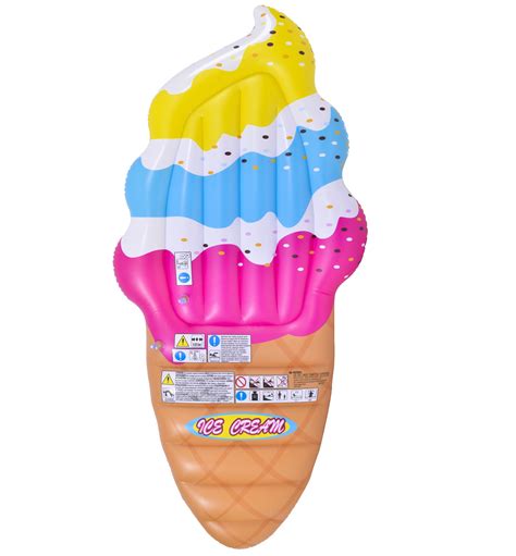 665 Inflatable Jumbo Ice Cream Cone Swimming Pool Float