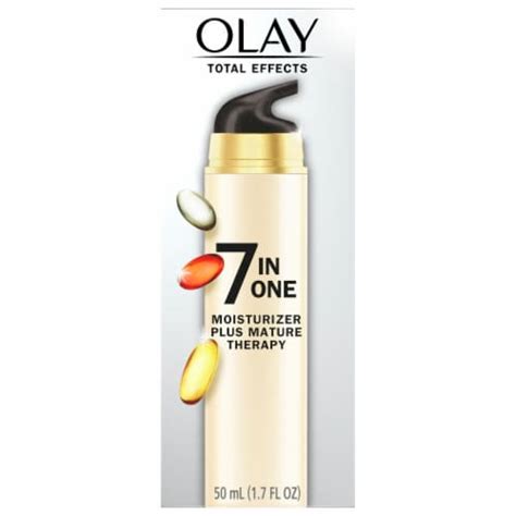 Olay Total Effects 7 In 1 Mature Therapy Anti Aging Face Moisturizer 17 Fl Oz Kroger