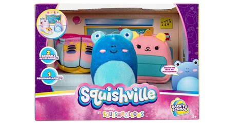 Squishville Back to School Accessory Playset Plush Only $6.99! (Reg ...