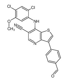 Dicloro Metoxifenil Amino Formilfenil Tieno