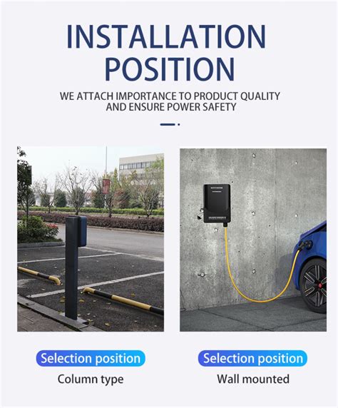 7kw Ac Ev Charger Type 2 Outdoor Use Floor Stand Electric Car Charging Stations For Sale Buy