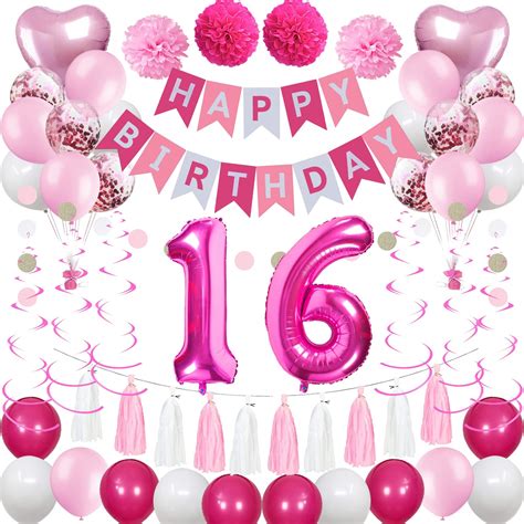 16th Birthday Party 16th Birthday Decorations Ideas For A Sweet Celebration