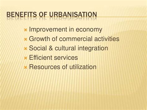 Urbanization Impacts