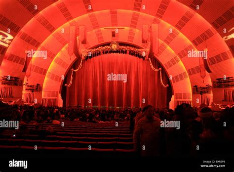 Radio City Music Hall Stage Close Up