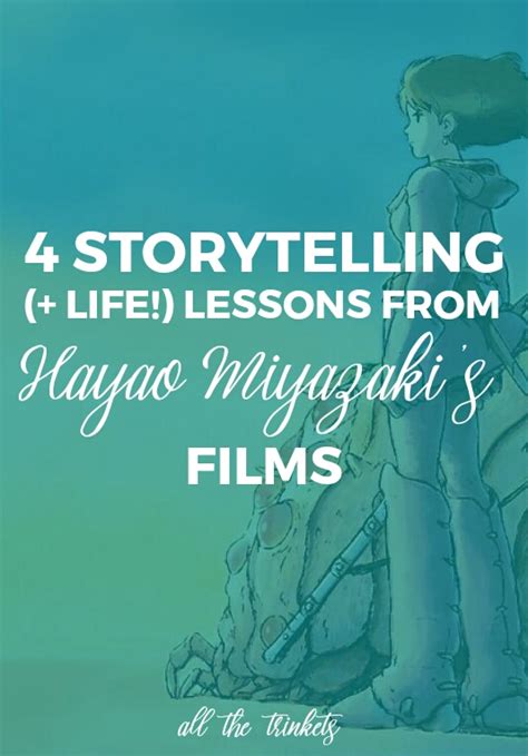 4 Storytelling Life Lessons From Hayao Miyazakis Films All The