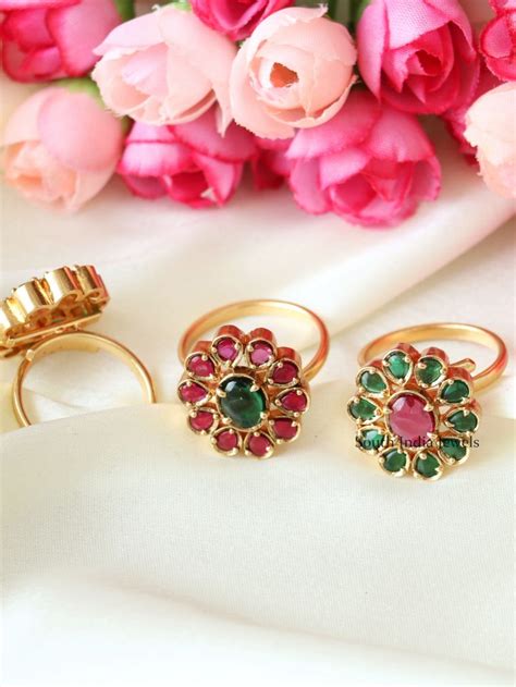 Shop Big Finger Rings For Ladies Online | Premium Quality - South India Jewels