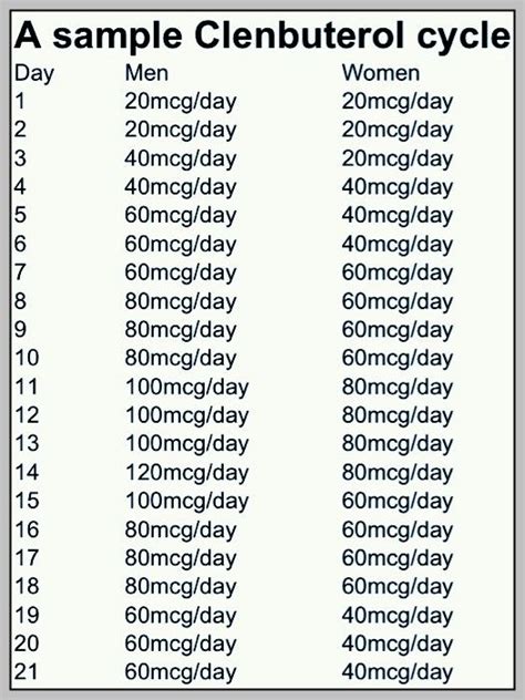 Clenbuterol Cycle Guide To Burning Fat MuscleChemistry