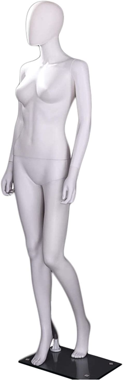 HWSY Maniquí Femenino Desmontable Maniquí Plástico Cuerpo Completo 5 8